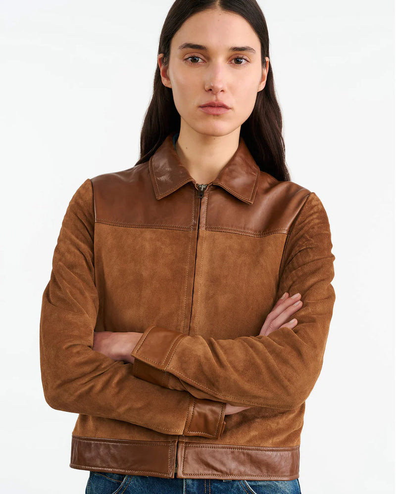 Freddie Suede & Leather Jacket