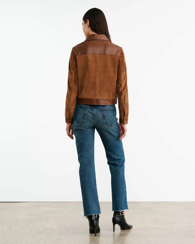 Freddie Suede & Leather Jacket