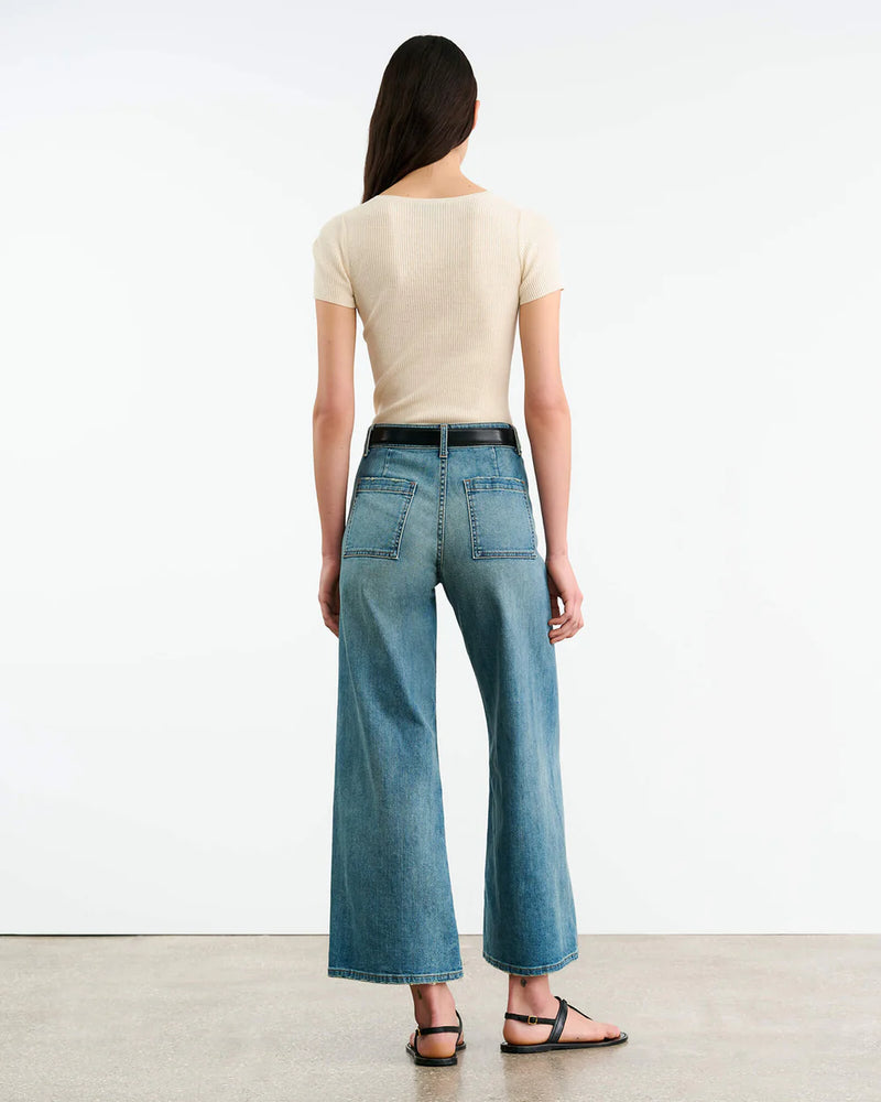 Megan High-Rise Wide-Leg Jeans