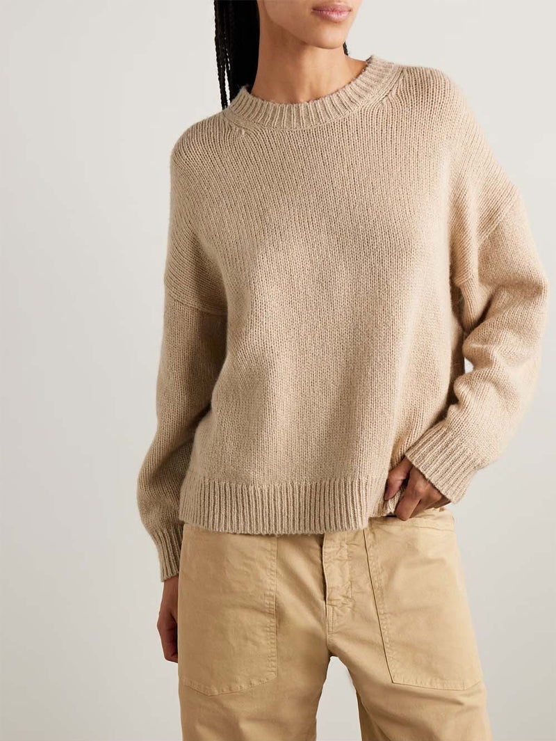 Chassy Camel Hair Sweater