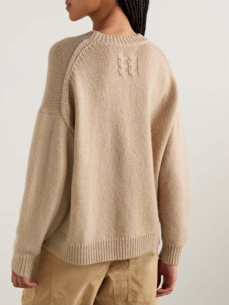 Chassy Camel Hair Sweater