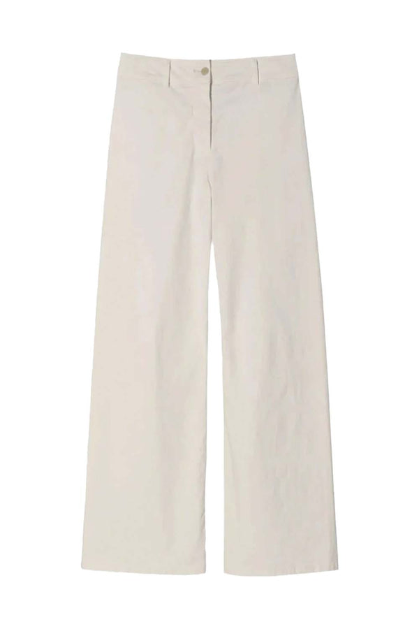 Megan Wide-leg Stretch-cotton Trousers
