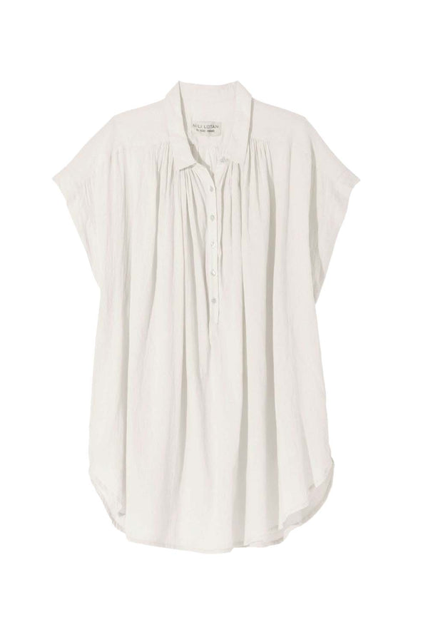 Normandy Cotton-voile Blouse