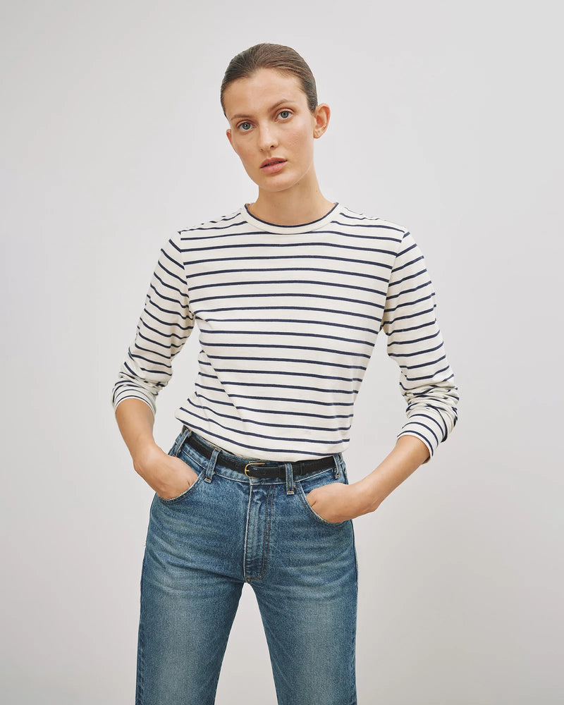Susana Long Sleeve Striped T-Shirt