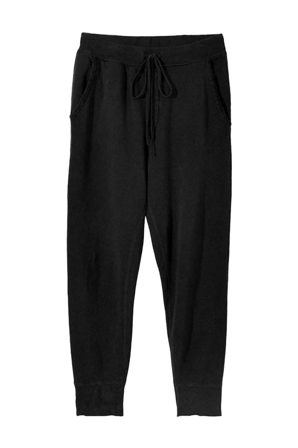 Nolan Cropped Cotton-Jersey Track Pants