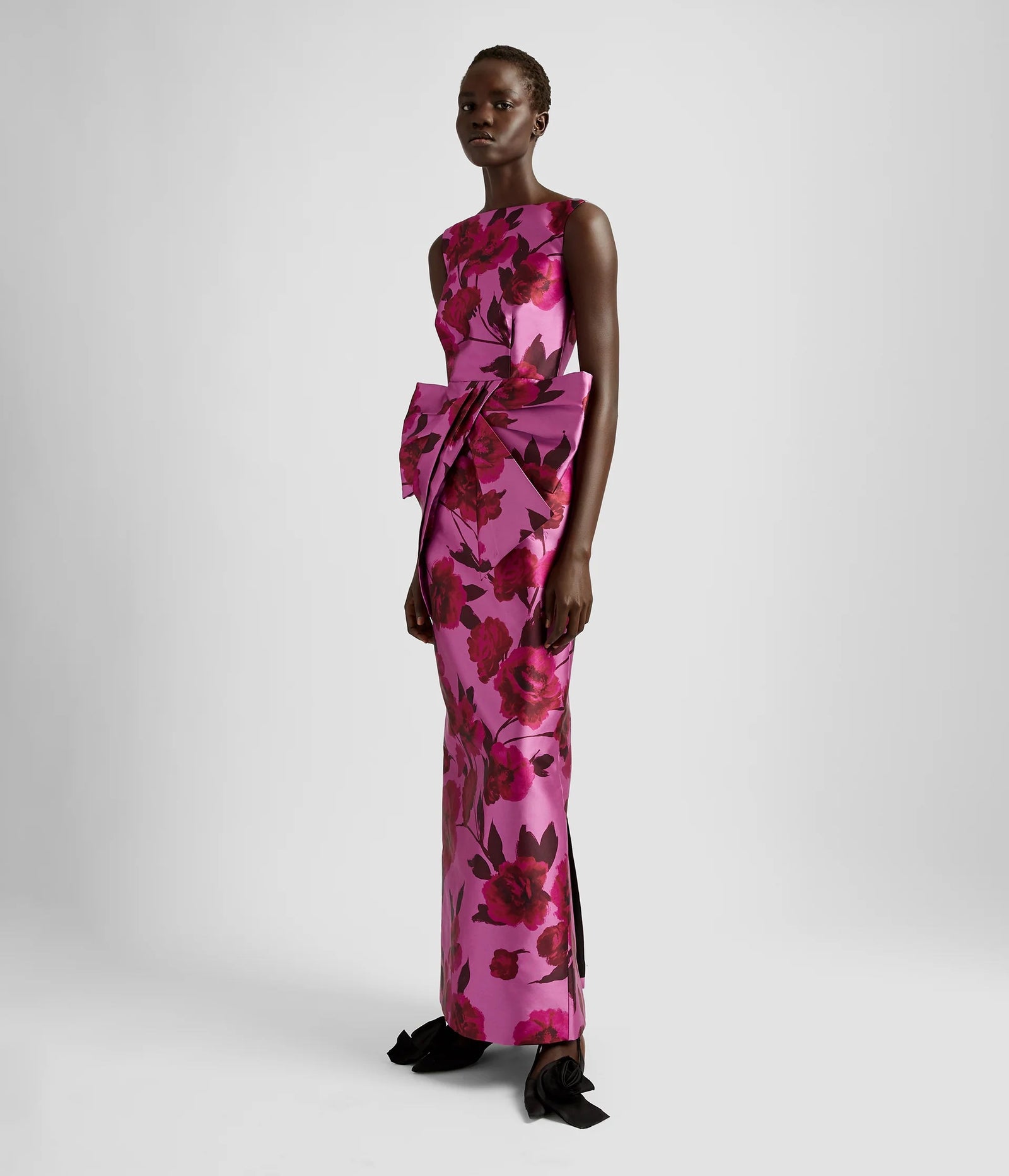 ERDEM GOWN WITH BOW – Belinda International