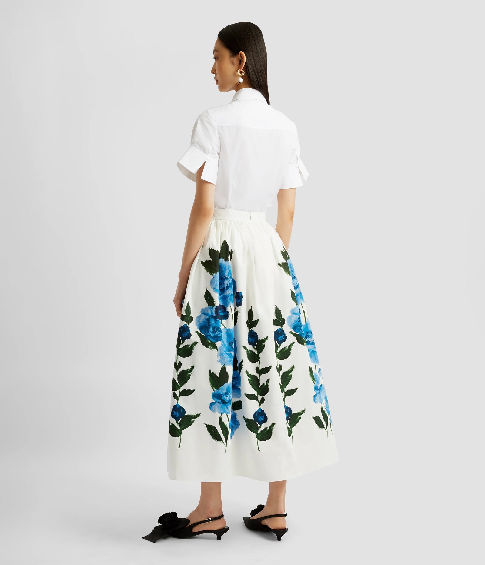 スカート PRINTED SLUBBED POPLIN SKIRT 06929434044-p.jpg?ts=