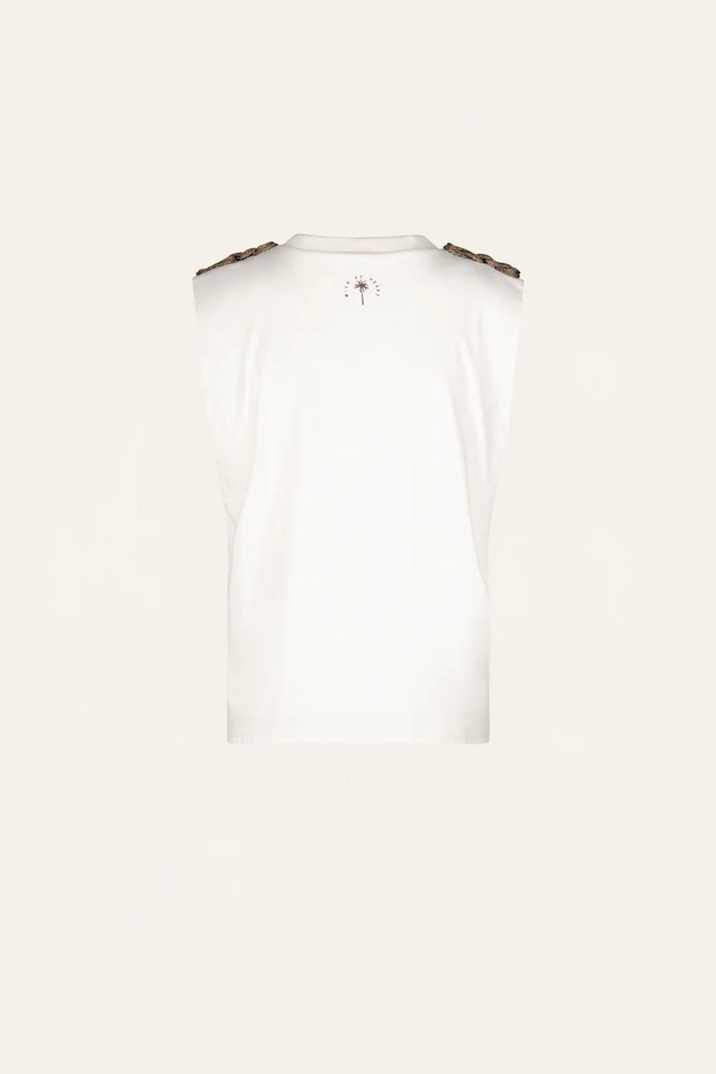 Brave Printed Top