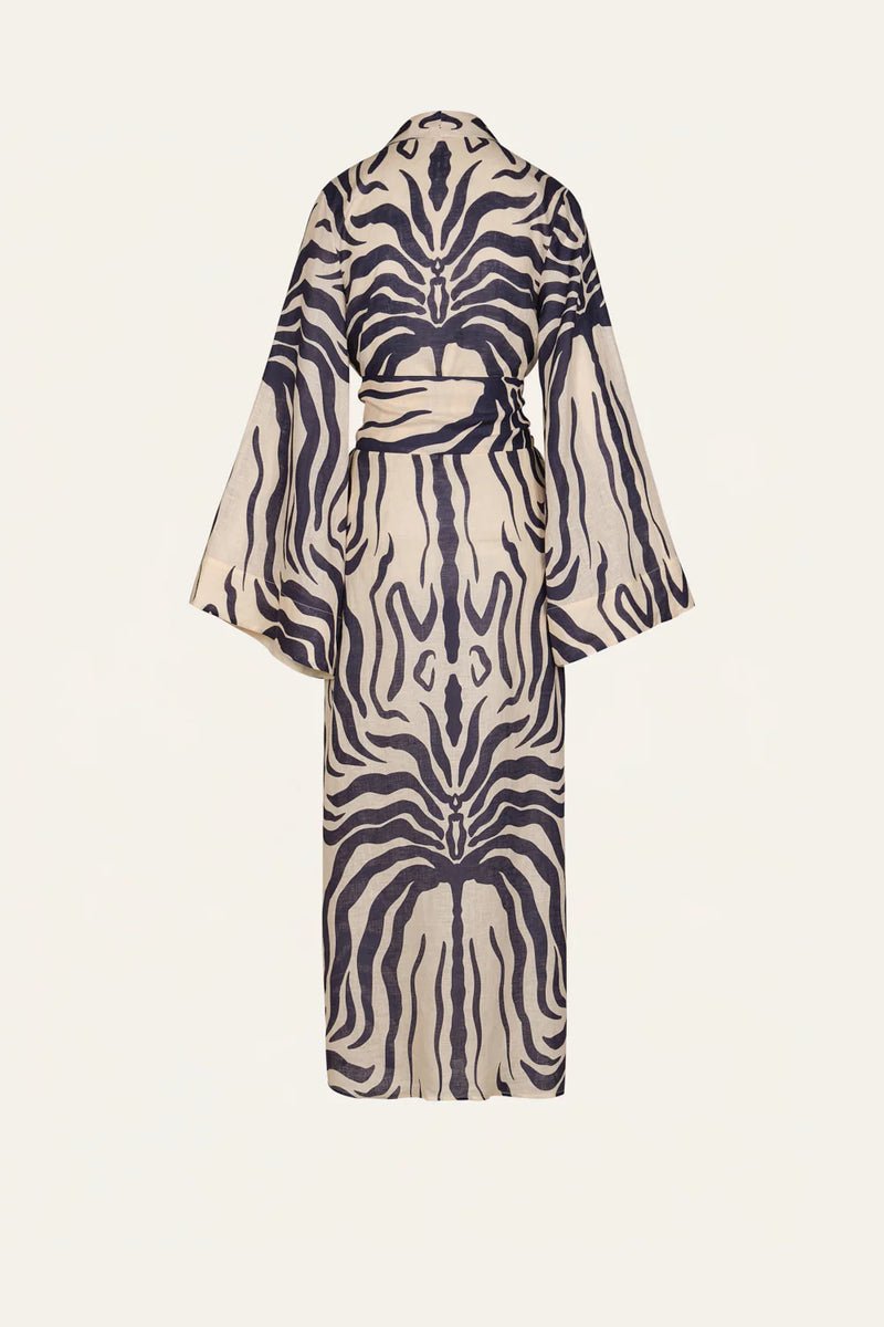 Boa Whisper Linen Kimono