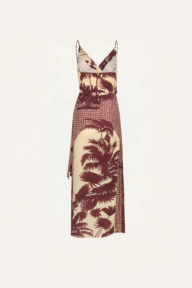 Nouvel Arôme Silk Maxi Dress