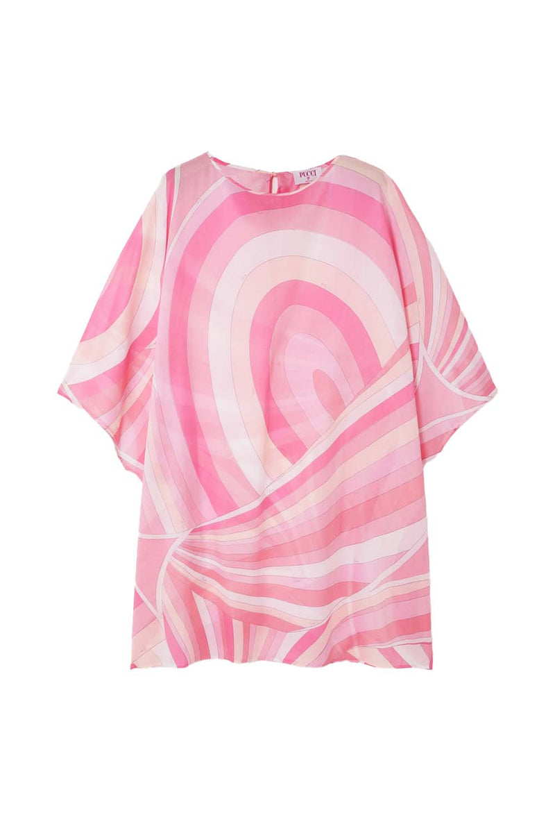 Iride Print Cotton Kaftan