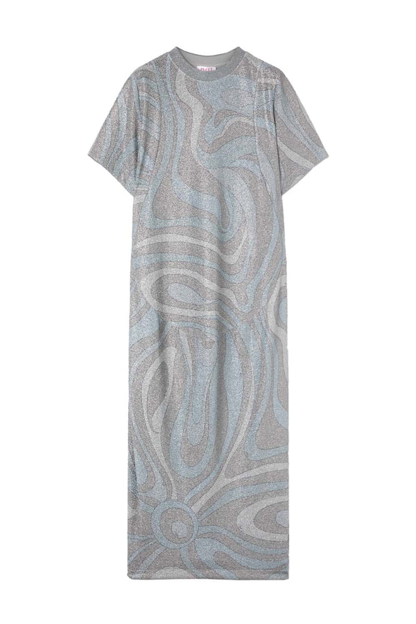 Marmo Lame Jersey Dress