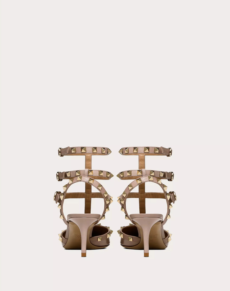 Valentino Garavani Rockstud Ankle Strap Pump
