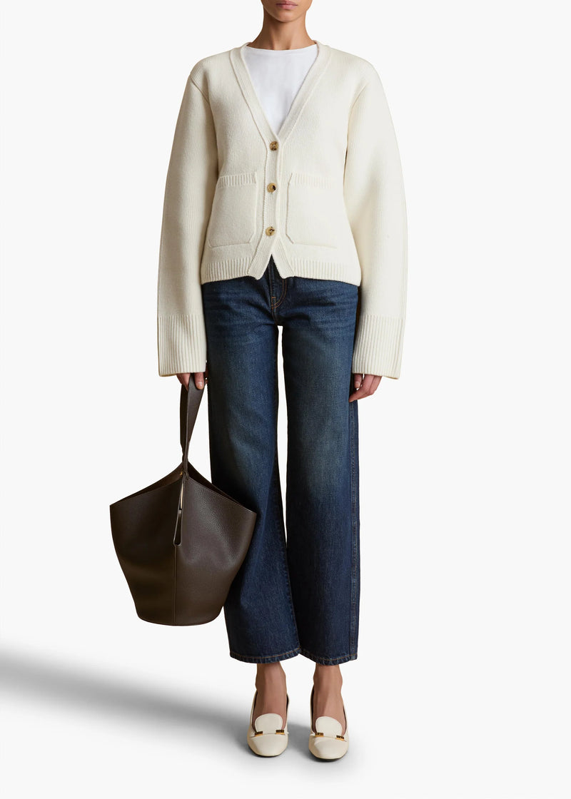 Kerrie Mid-rise Wide-leg Jeans
