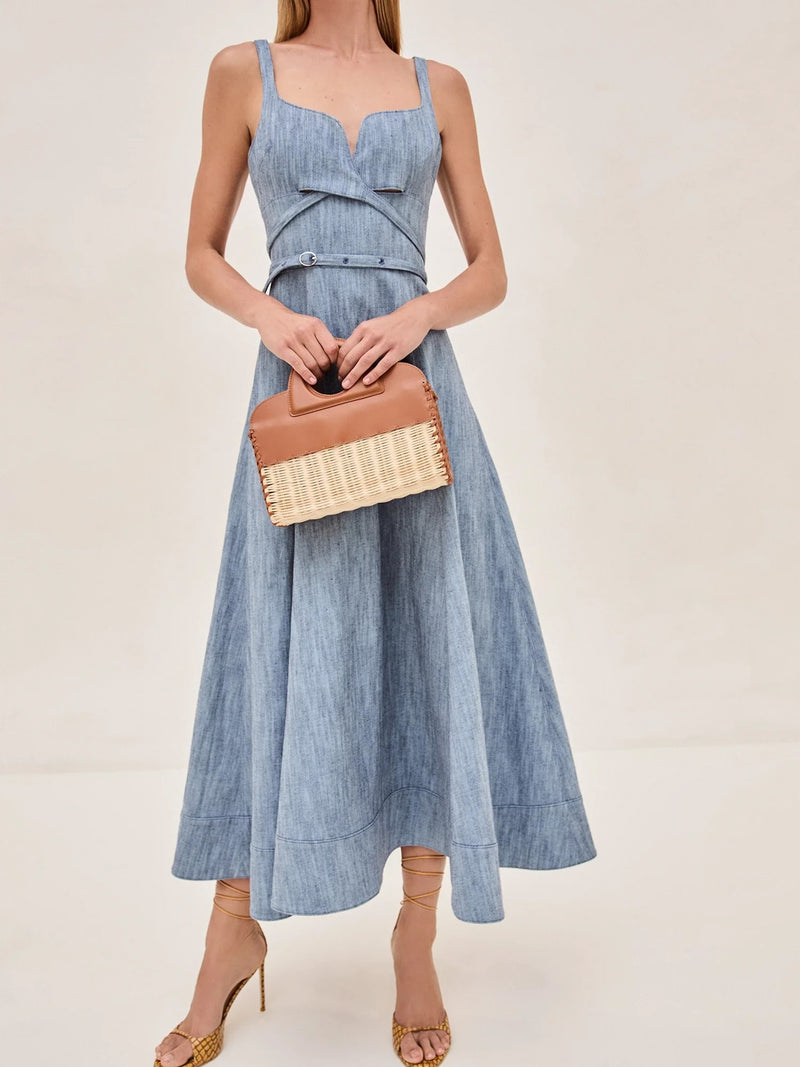 Sirene Chambray Dress