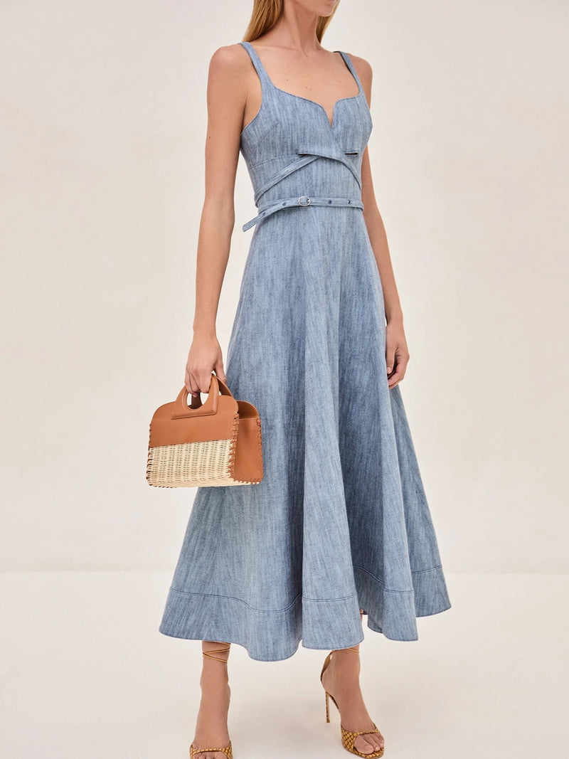 Sirene Chambray Dress