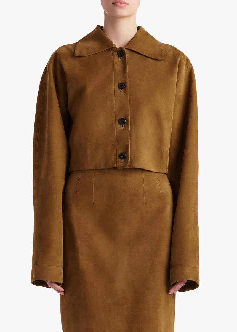 Sue Suede Cropped Jacket