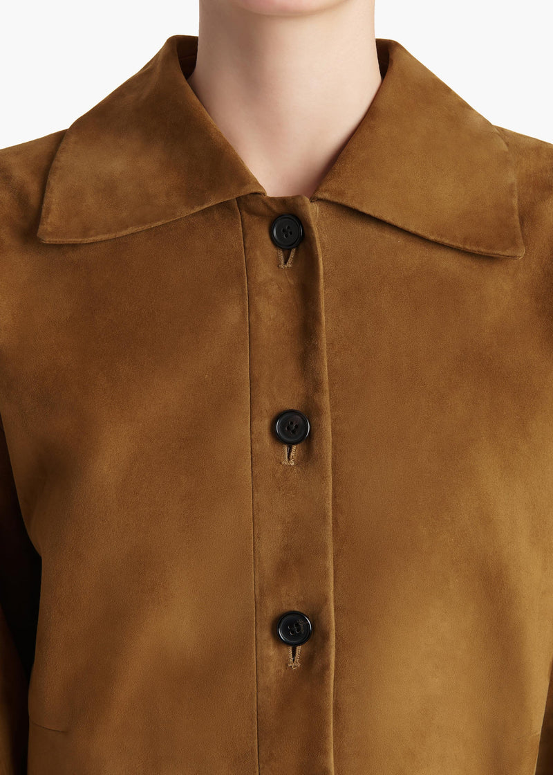 Sue Suede Cropped Jacket