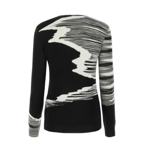 Space-Dyed Wool Cardigan