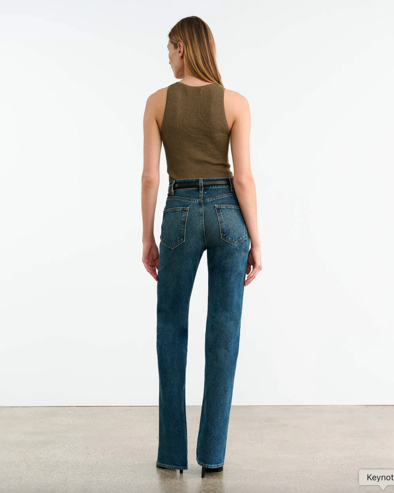 Lotte Ribbed Silk Tank
