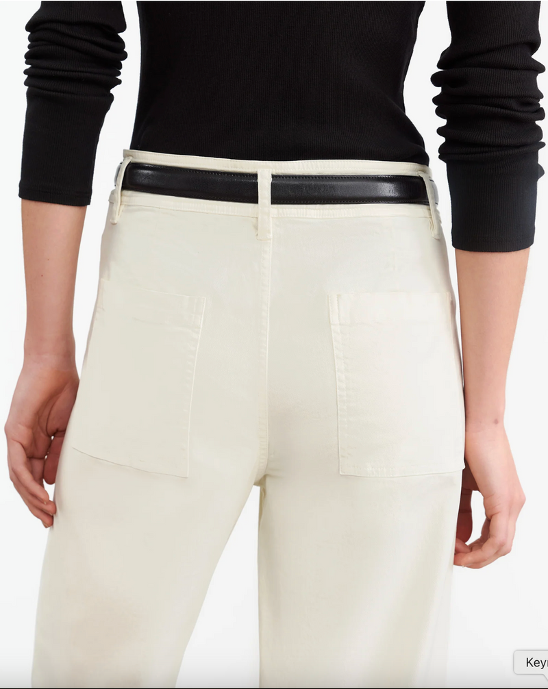 Megan Wide-leg Stretch-cotton Trousers