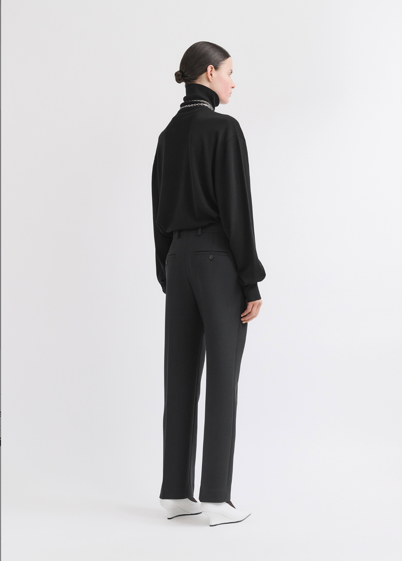 Cropped Suit Trousers