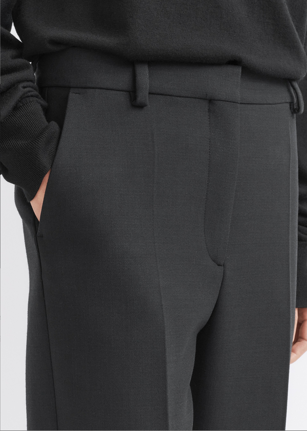 Cropped Suit Trousers