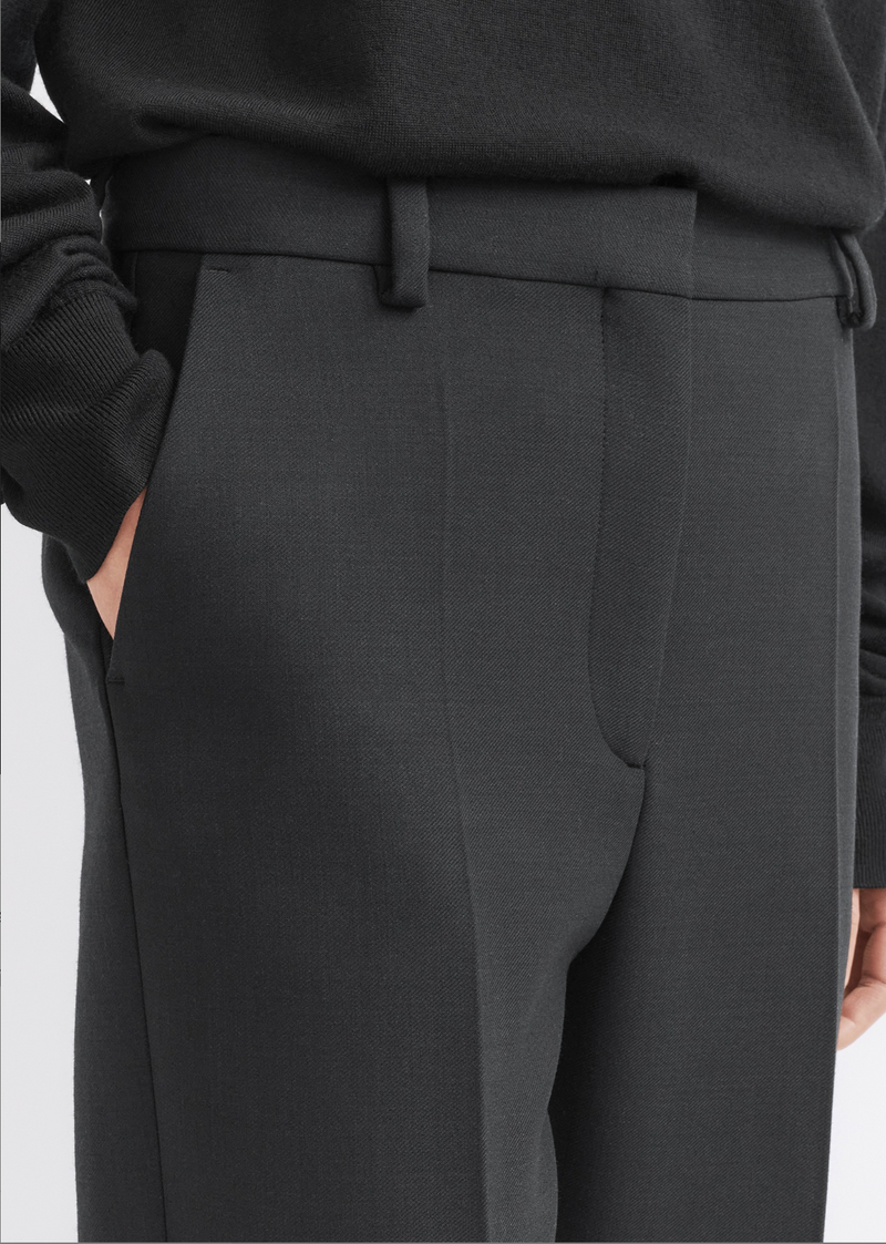 Cropped Suit Trousers