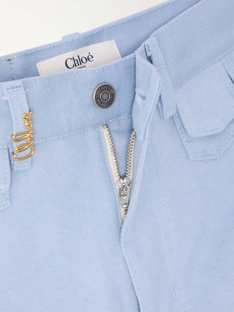 High-rise flare jeans