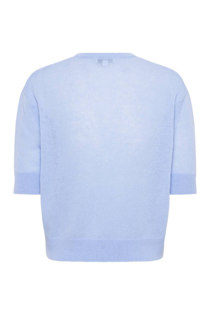 Zermatt Short Sleeve Wool Cashmere Sweater