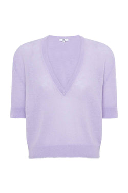 Zermatt Short Sleeve Wool Cashmere Sweater