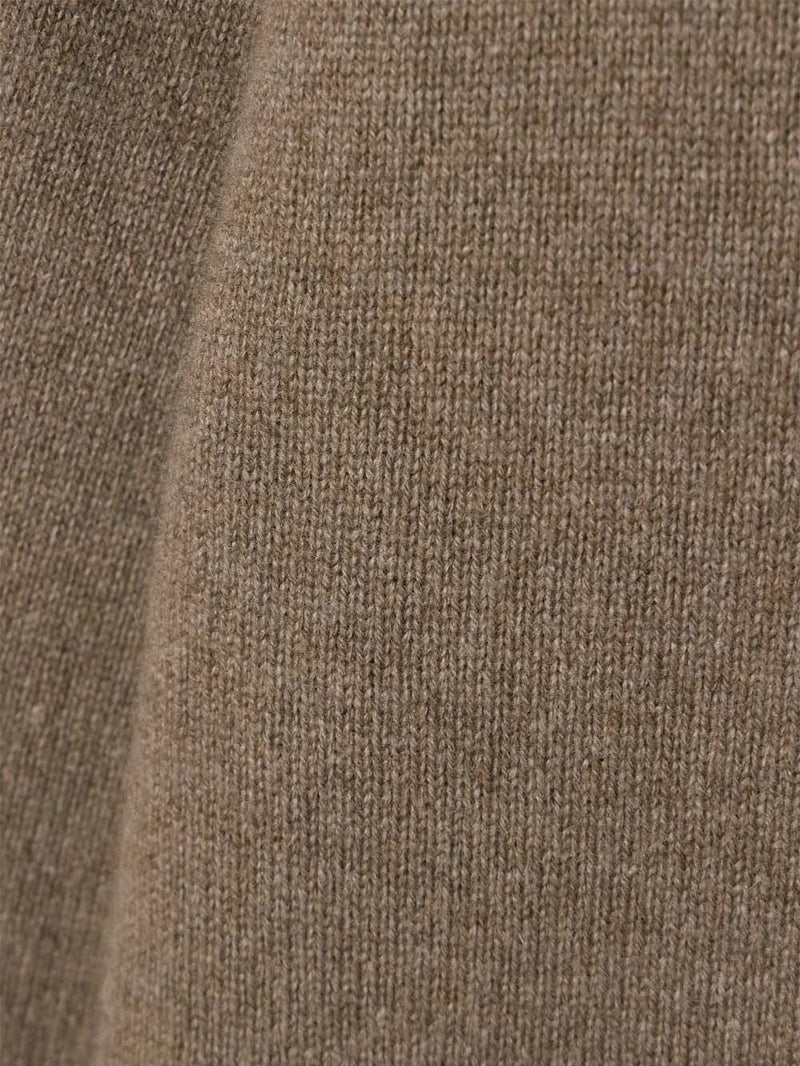 Hepny Mélange Cashmere Turtleneck Sweater