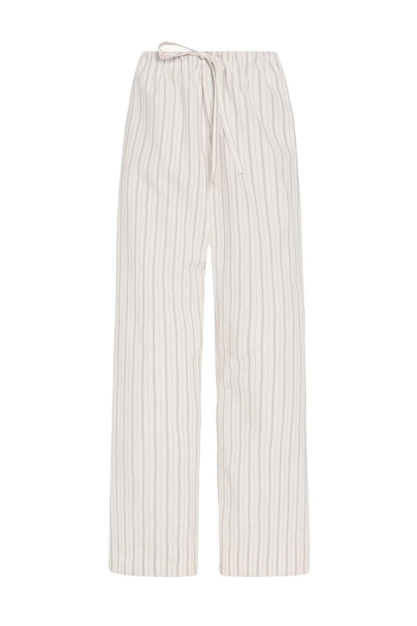 Hypnosta Striped Cotton-Poplin Wide-Leg Pants