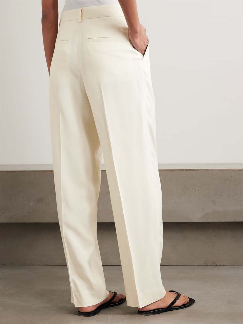 Double-pleat Fluid Trousers