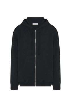Rosy Cotton Zip-Up Hoodie