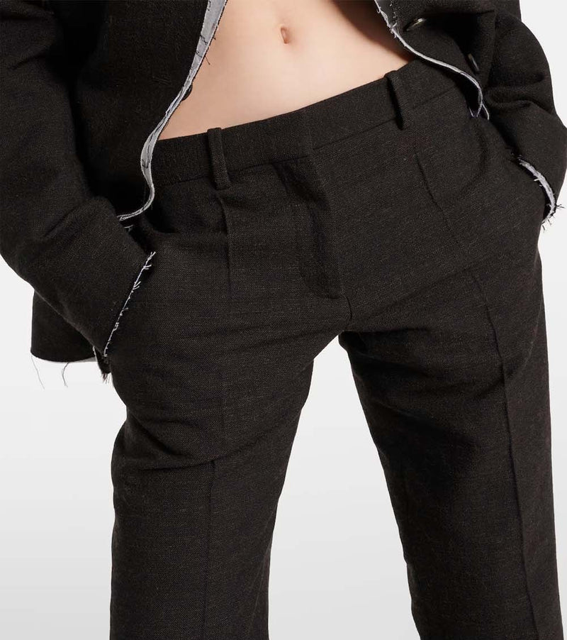 Selvie Straight-Leg Trouser