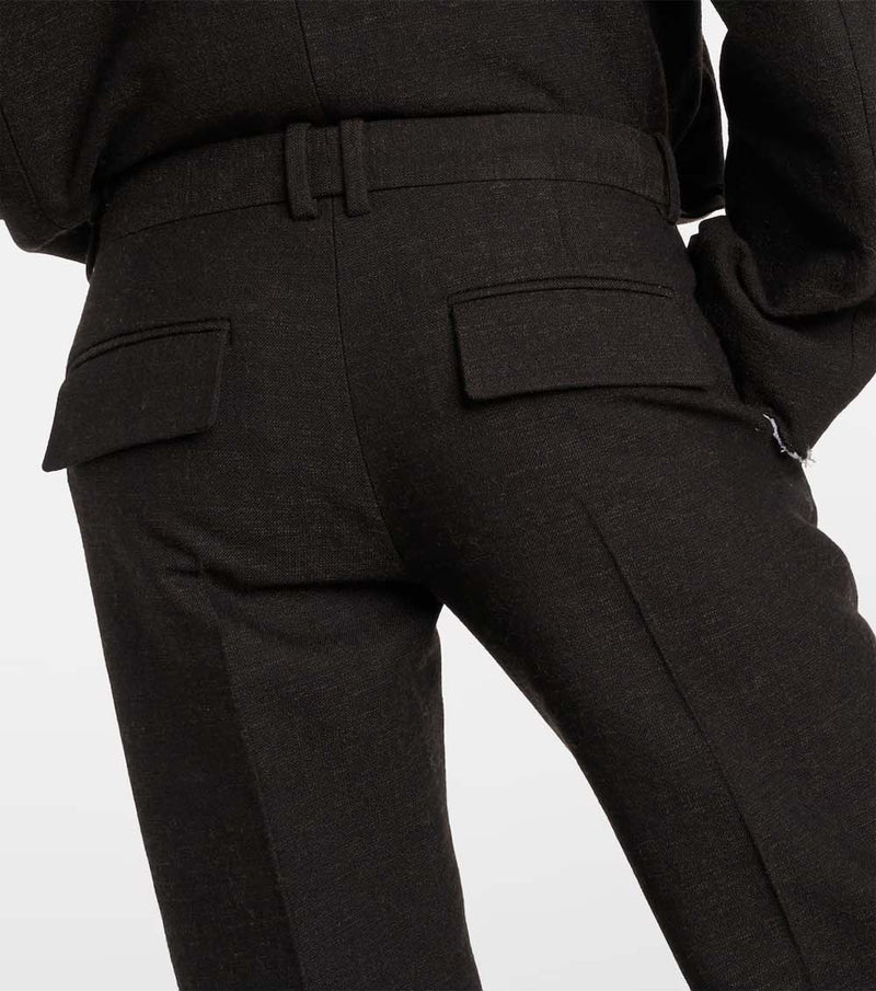 Selvie Straight-Leg Trouser