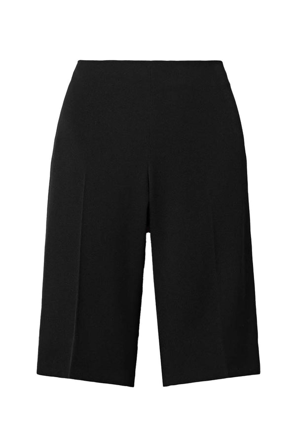 Juna Wool & Silk-blend Twill Shorts