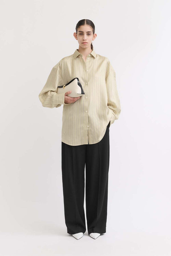 Oversized Striped Shirt