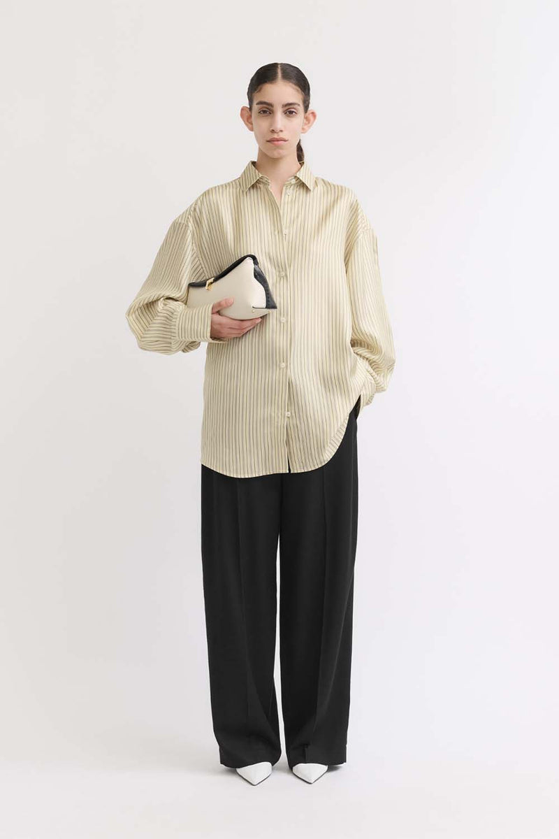 Oversized Striped Shirt