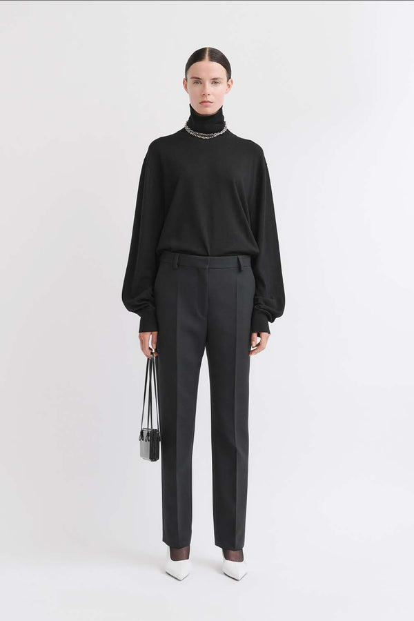 Cropped Suit Trousers