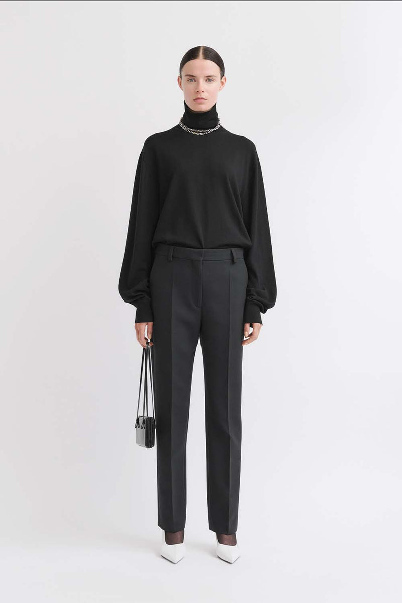 Cropped Suit Trousers