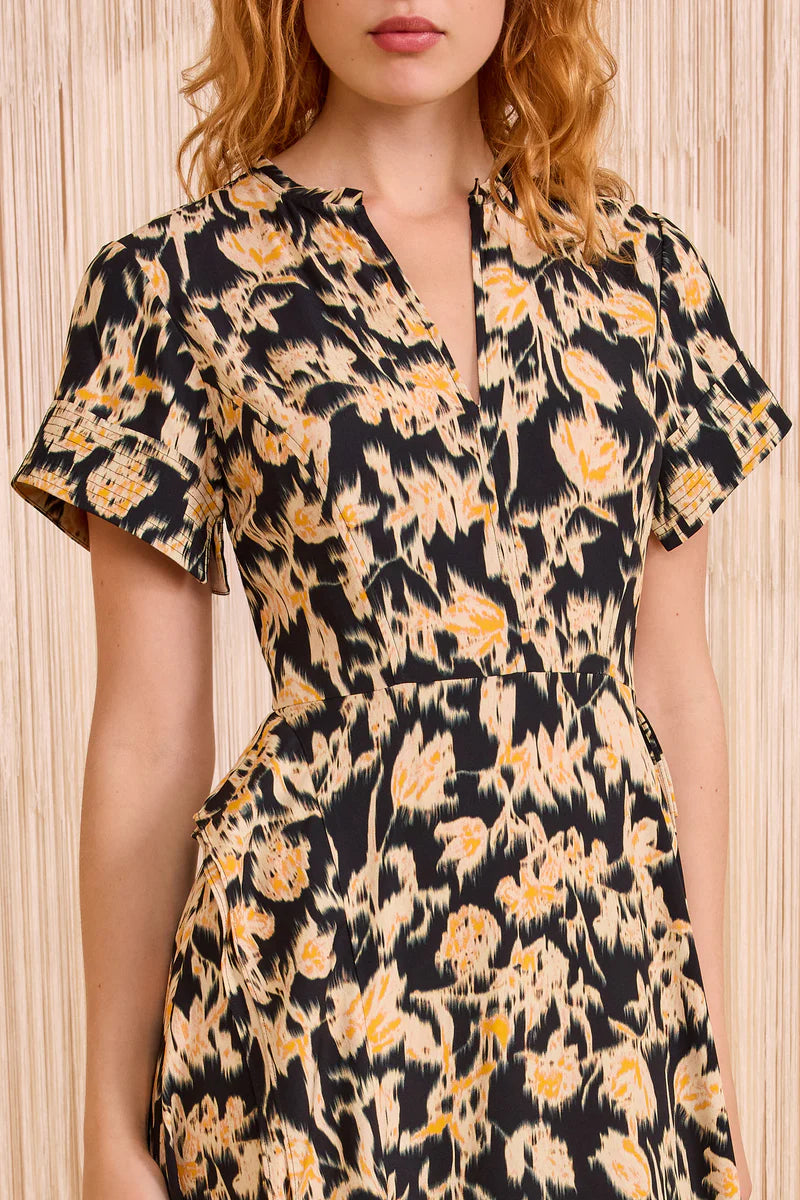 Nadya Short Sleeve Midi Dress