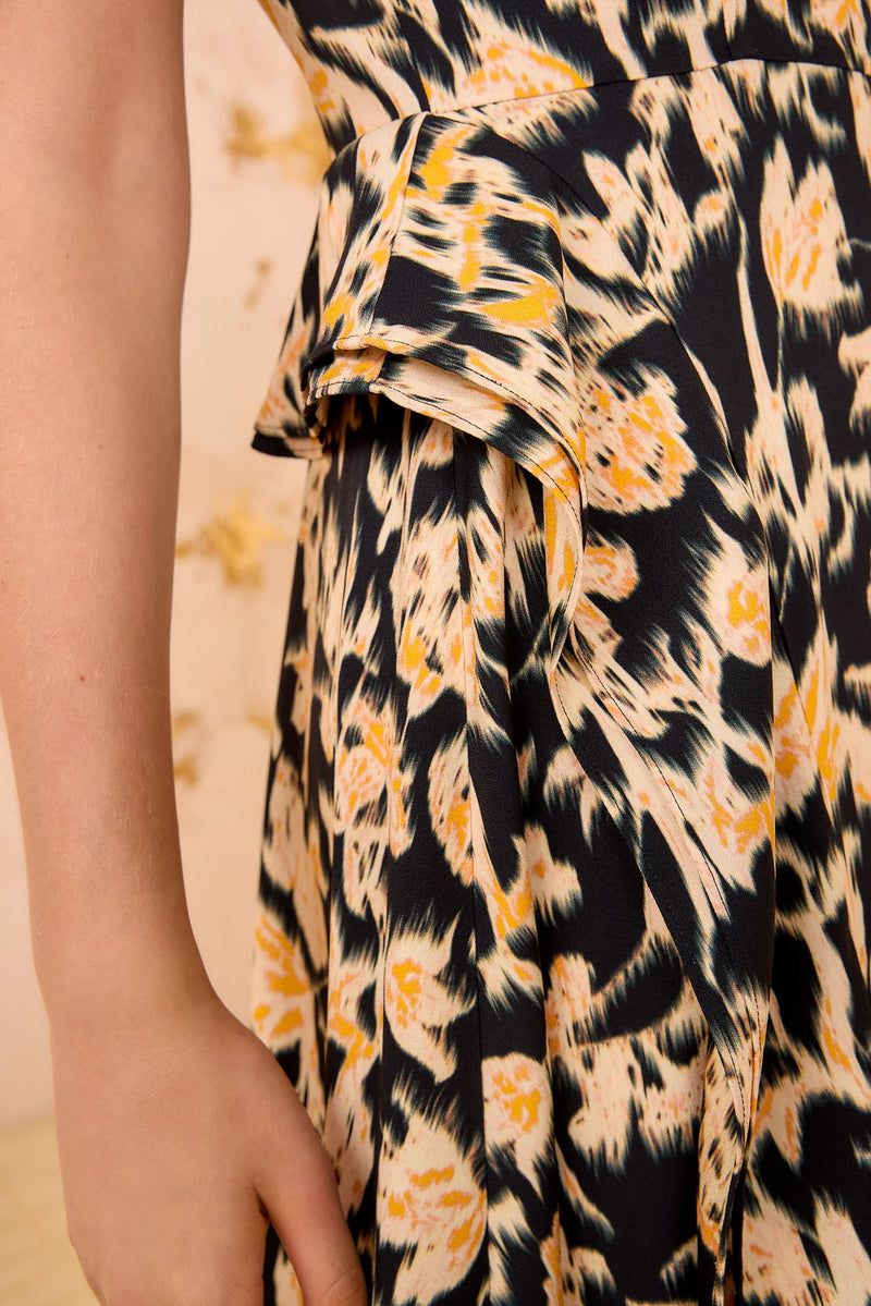 Nadya Short Sleeve Midi Dress