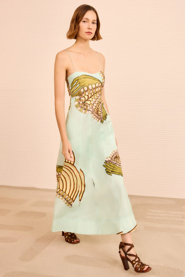 Vesela Cotton Midi Dress