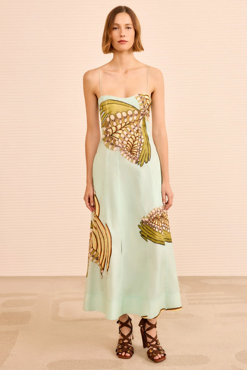 Vesela Cotton Midi Dress