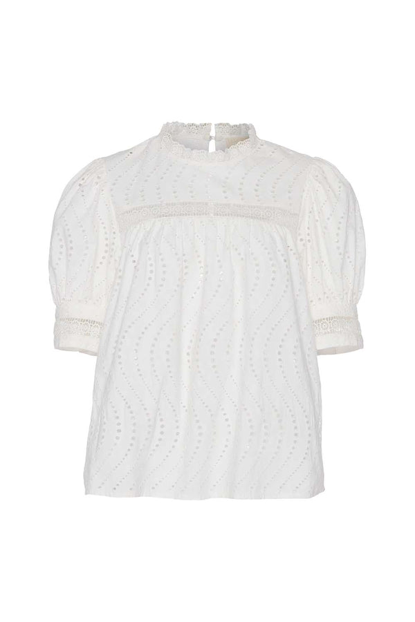 Virginia Cotton Lace Blouse