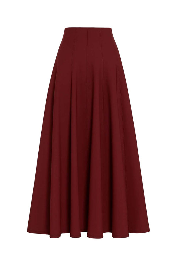 Rea High Waist Midi Skirt