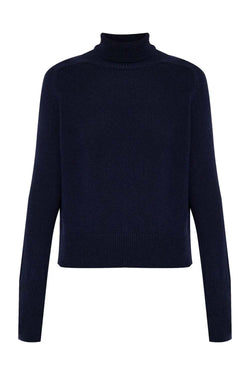 Lambswool Polo Neck Jumper