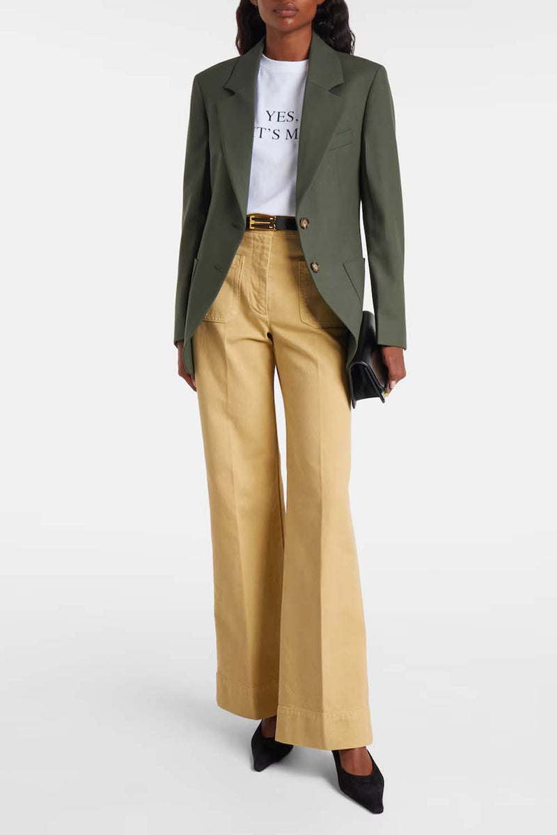 Alina High-rise Wide-leg Jeans